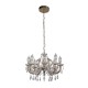 Searchlight-44761-8GO - Utah - Gold 8 Light Chandelier with Crystal IP65