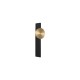 Searchlight-44861GO - Shield - Black & Brass LED Wall Lamp