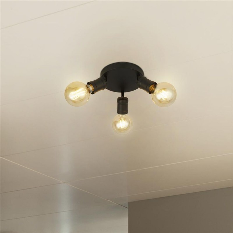 Searchlight-45202-3BK - Dance - Black 3 Spotlights