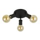 Kitchen Lights - Dance - Black 3 Light Round Spotlights Searchlight-45202-3BK - Dance - Black 3 Light Round Spotlights