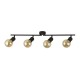 Searchlight-45202-4BK - Dance - Black 4 Spotlights