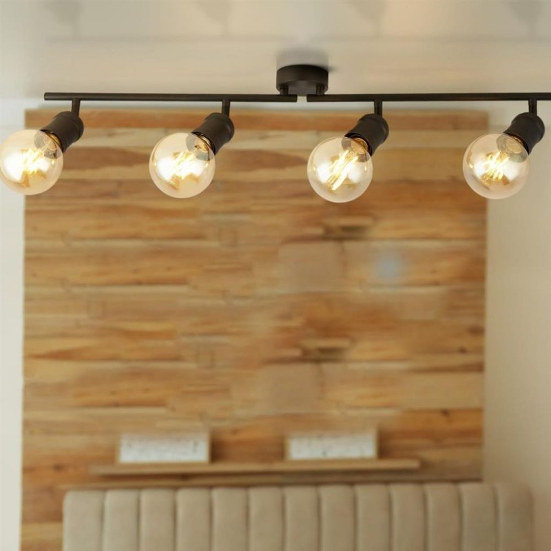 Searchlight-45202-4BK - Dance - Black 4 Spotlights