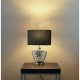 Searchlight-4552CC - Network - Decorative Chrome Table Lamp with Black Shade