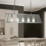 Voyager - 5 Light Chrome & Glass Lantern Bar Voyager - 5 Light Chrome & Glass Lantern Bar