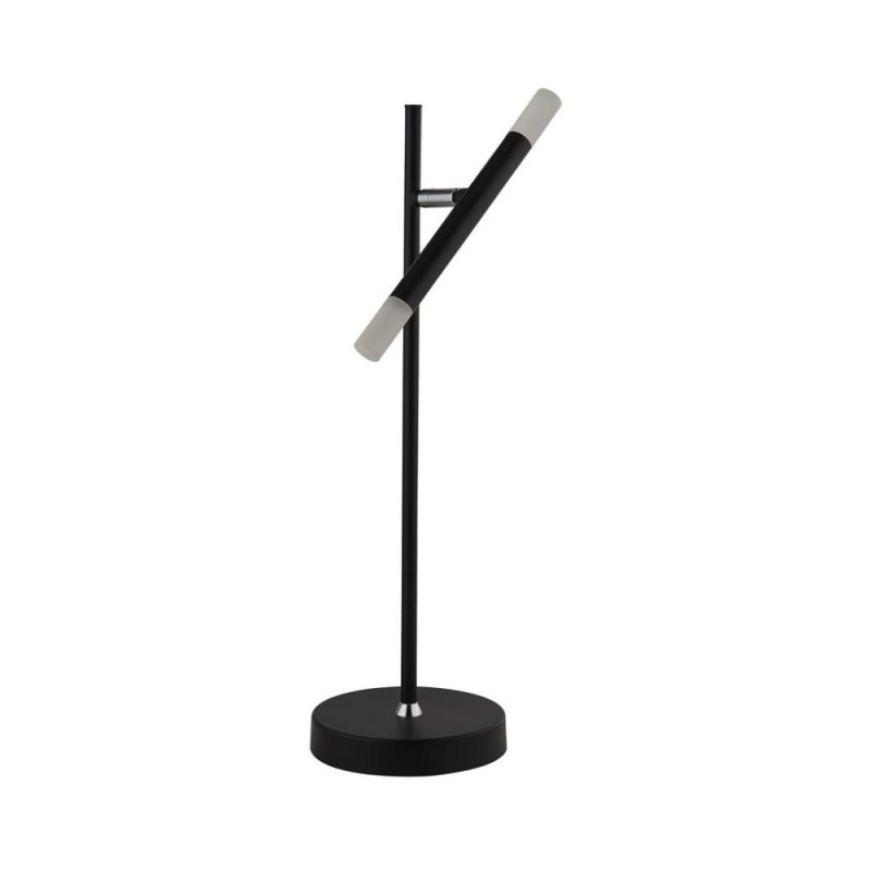 Searchlight-4867BK - Wands - Matt Black LED 2 Light Table Lamp