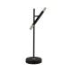Searchlight-4867BK - Wands - Matt Black LED 2 Light Table Lamp