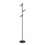 Wands - Matt Black LED 6 Light Floor Lamp