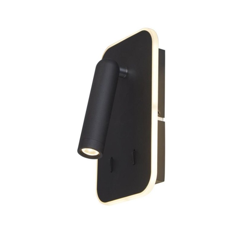 Searchlight-49320BK - Sonny - Black Reading LED Wall Lamp