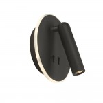 Cher - Black Reading LED Wall Lamp