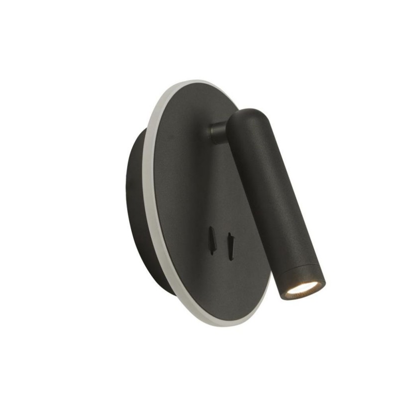 Searchlight-49323BK - Cher - Black Reading LED Wall Lamp