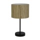 Searchlight-49712BK - Meadow - Black Table Lamp with Natural Grass Shade