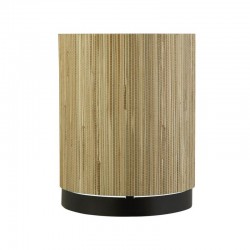 Meadow - Black Wall Lamp with Natural Grass Shade Meadow - Black Wall Lamp with Natural Grass Shade