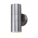 Metro - Stainless Steel 2 Light Wall Lamp
