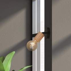 Spinny - Wood & Black Spotlight