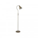 Adjustable - Antique Brass Floor Lamp