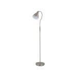 Adjustable - Satin Nickel Floor Lamp