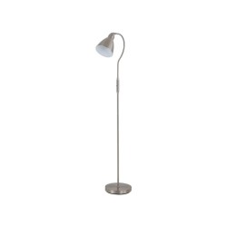 Adjustable - Satin Nickel Floor Lamp