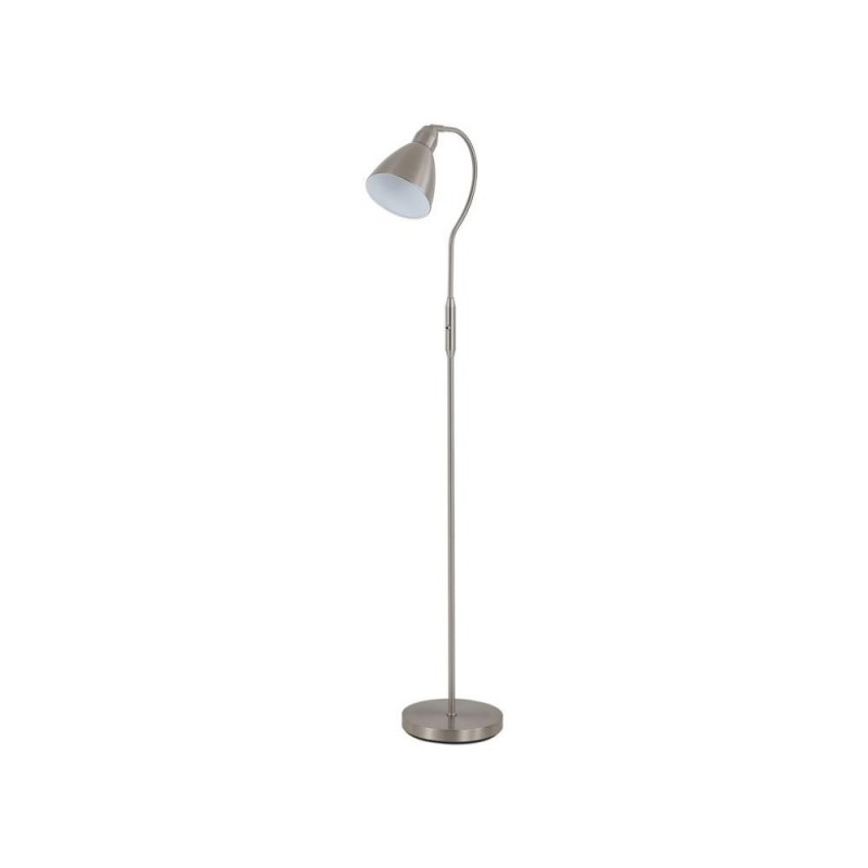 Searchlight-5026SN - Adjustable - Satin Nickel Floor Lamp