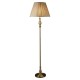 Searchlight-5029AB - Flemish - Mink Shade & Antique Brass Floor Lamp
