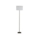 Searchlight-50502LT - Chelsea - Latte Floor Lamp with White Plush Shade