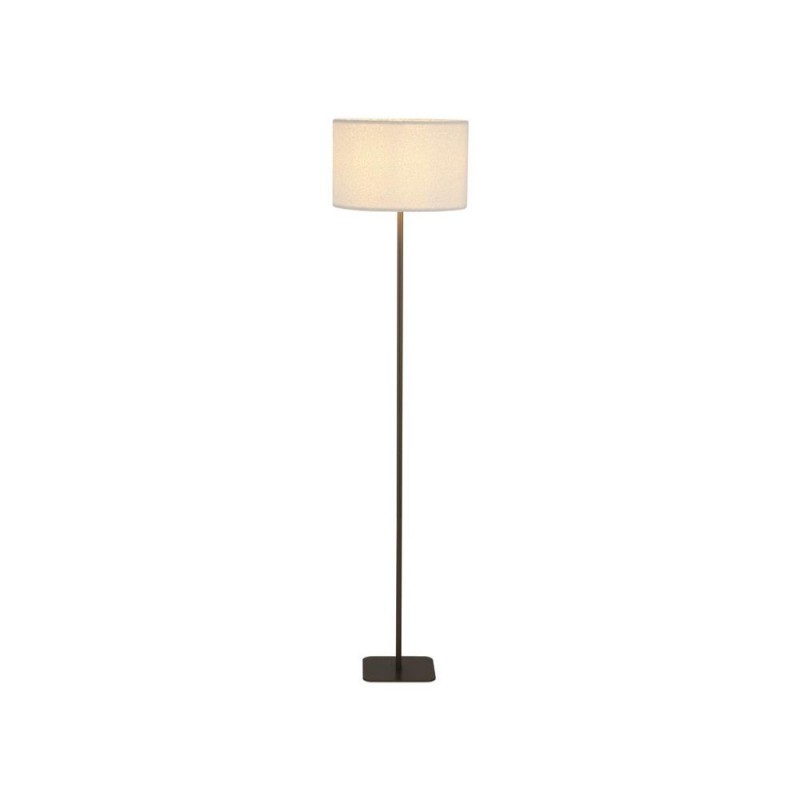 Searchlight-50502LT - Chelsea - Latte Floor Lamp with White Plush Shade
