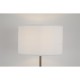 Searchlight-50502LT - Chelsea - Latte Floor Lamp with White Plush Shade