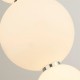 Searchlight-51022-3CC - Snowball - Chrome LED Pendant with White Glass