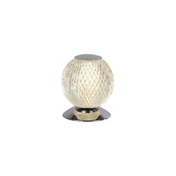 Allure - Chrome Table Lamp with Clear Acrylic