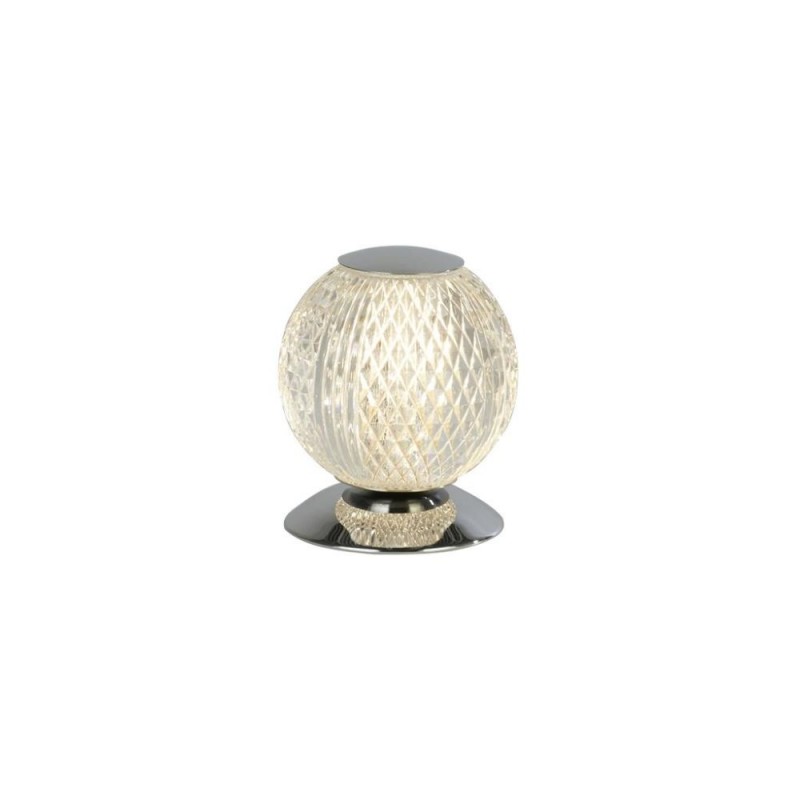 Searchlight-51482CC - Allure - Chrome Table Lamp with Clear Acrylic