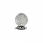 Allure - Chrome Table Lamp with Clear Acrylic