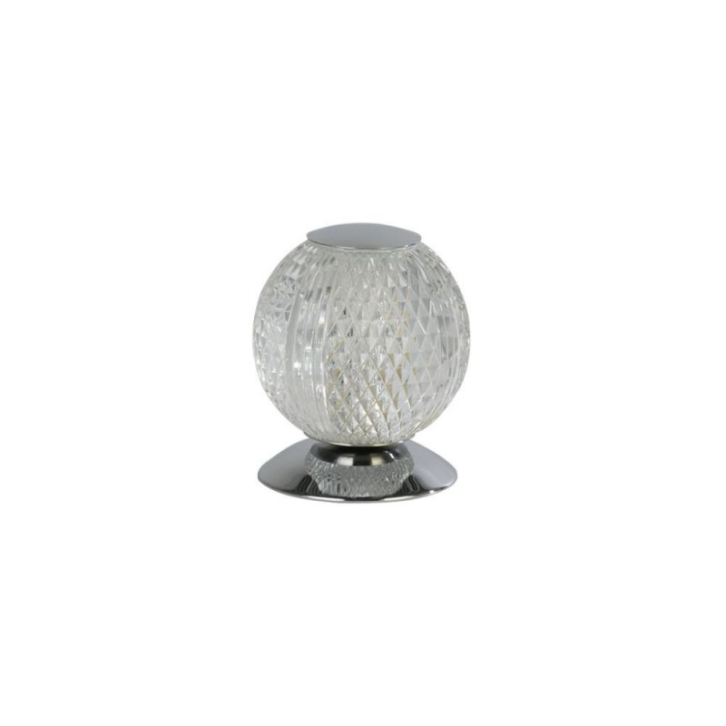 Searchlight-51482CC - Allure - Chrome Table Lamp with Clear Acrylic