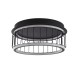 Searchlight-54215-1BK - Circolo - Black & White LED Ceiling Lamp