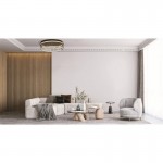 Circolo - Black & White LED Ceiling Lamp Circolo - Black & White LED Ceiling Lamp