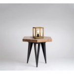 Square - Wooden & Black 1 Light Table Lamp Square - Wooden & Black 1 Light Table Lamp