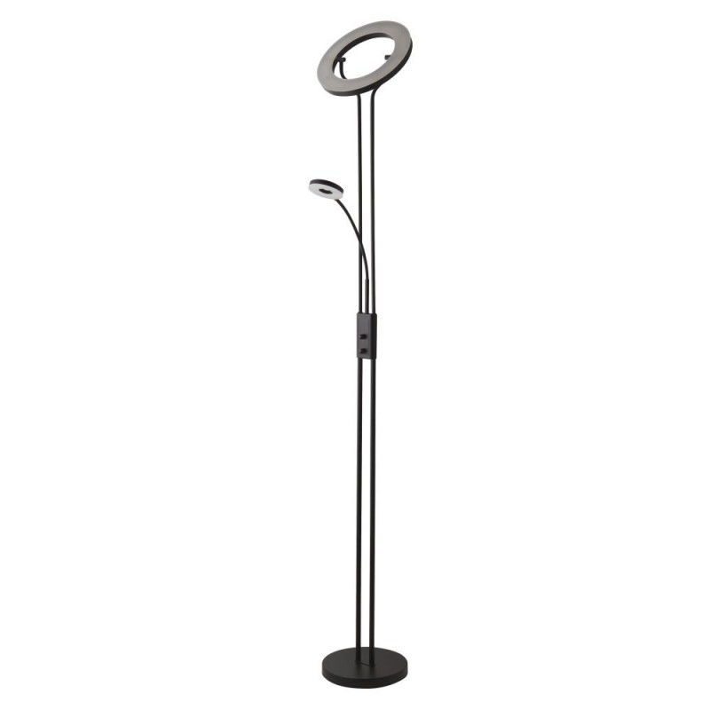 Searchlight-55601BK - Mother & Child - Matt Black LED Mother & Child Floor Lamp