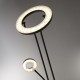 Searchlight-55601BK - Mother & Child - Matt Black LED Mother & Child Floor Lamp