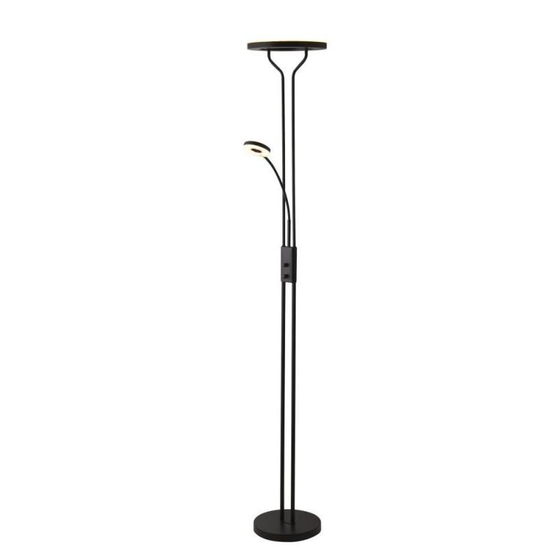 Searchlight-55601BK - Mother & Child - Matt Black LED Mother & Child Floor Lamp