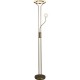Searchlight-55601SB - Mother & Child - Satin Brass LED Mother & Child Floor Lamp