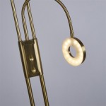 Mother & Child - Satin Brass LED Mother & Child Floor Lamp