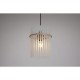 Searchlight-55620SA - Swizzle - Sand Pendant with Frosted Glass Rods