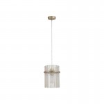 Swizzle - Gold Pendant with Champagne Rods Swizzle - Gold Pendant with Champagne Rods