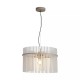 Searchlight-55621SA - Swizzle - Sand Pendant with Frosted Glass Rods Ø 40 cm