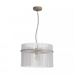 Swizzle - Sand Pendant with Frosted Glass Rods Ø 40 cm
