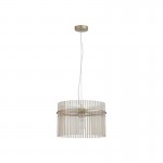 Swizzle - Gold Pendant with Champagne Rods Ø 40 cm Swizzle - Gold Pendant with Champagne Rods Ø 40 cm