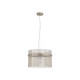 Searchlight-55621CP - Swizzle - Gold Pendant with Champagne Rods Ø 40 cm