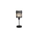Searchlight-55622SM - Swizzle - Matt Black Table Lamp with Smoked Rods