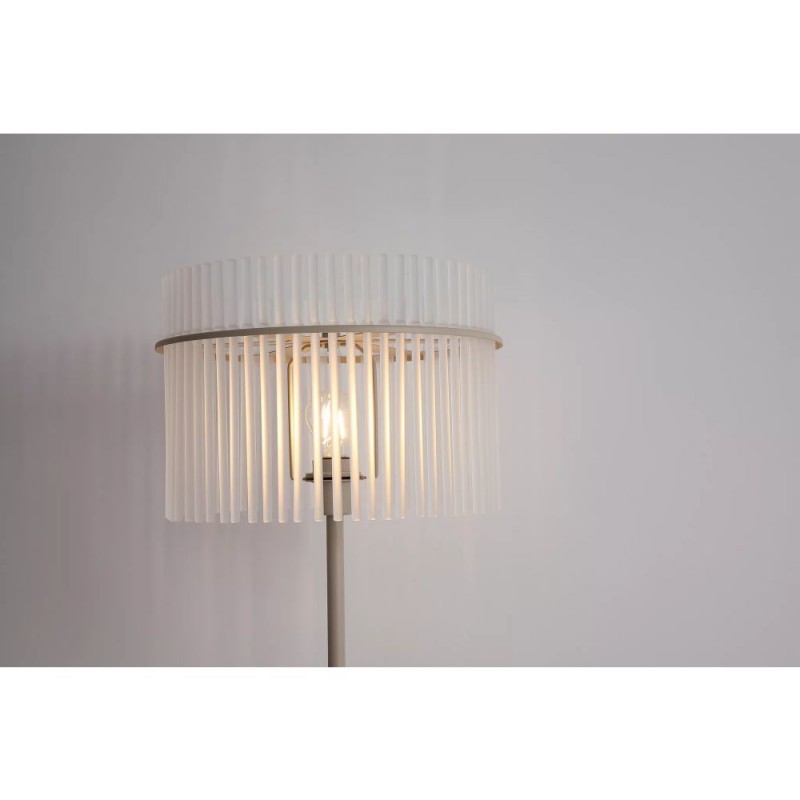 Searchlight-55626SA - Swizzle - Sand Floor Lamp with Frosted Glass Rods