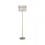Swizzle - Gold Floor Lamp with Champagne Rods Swizzle - Gold Floor Lamp with Champagne Rods
