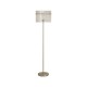 Searchlight-55626CP - Swizzle - Gold Floor Lamp with Champagne Rods