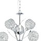 Searchlight-5579-9CC - Bellis II - Chrome 9 Light Centre Fitting with Crystal
